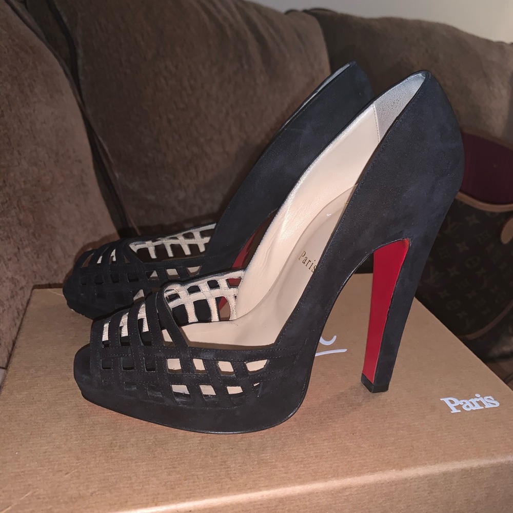 Christian Louboutin shoes Platforms 37 1/2 black
